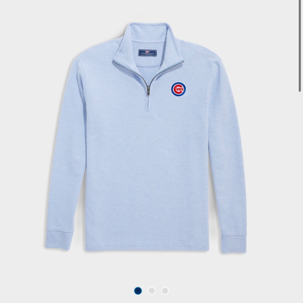 NWT vineyard vines cubs quarter zip cubs 

Chicago Cubs Saltwater Quarter-Zip